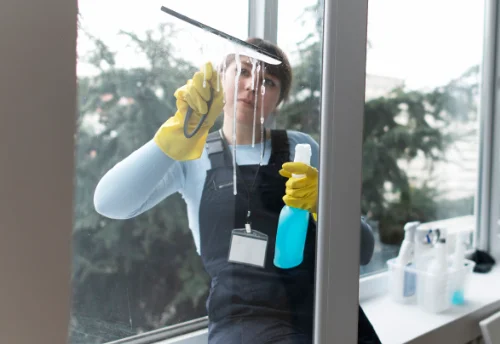 Nettoyage de vitres intérieures et extérieures à Niedermodern